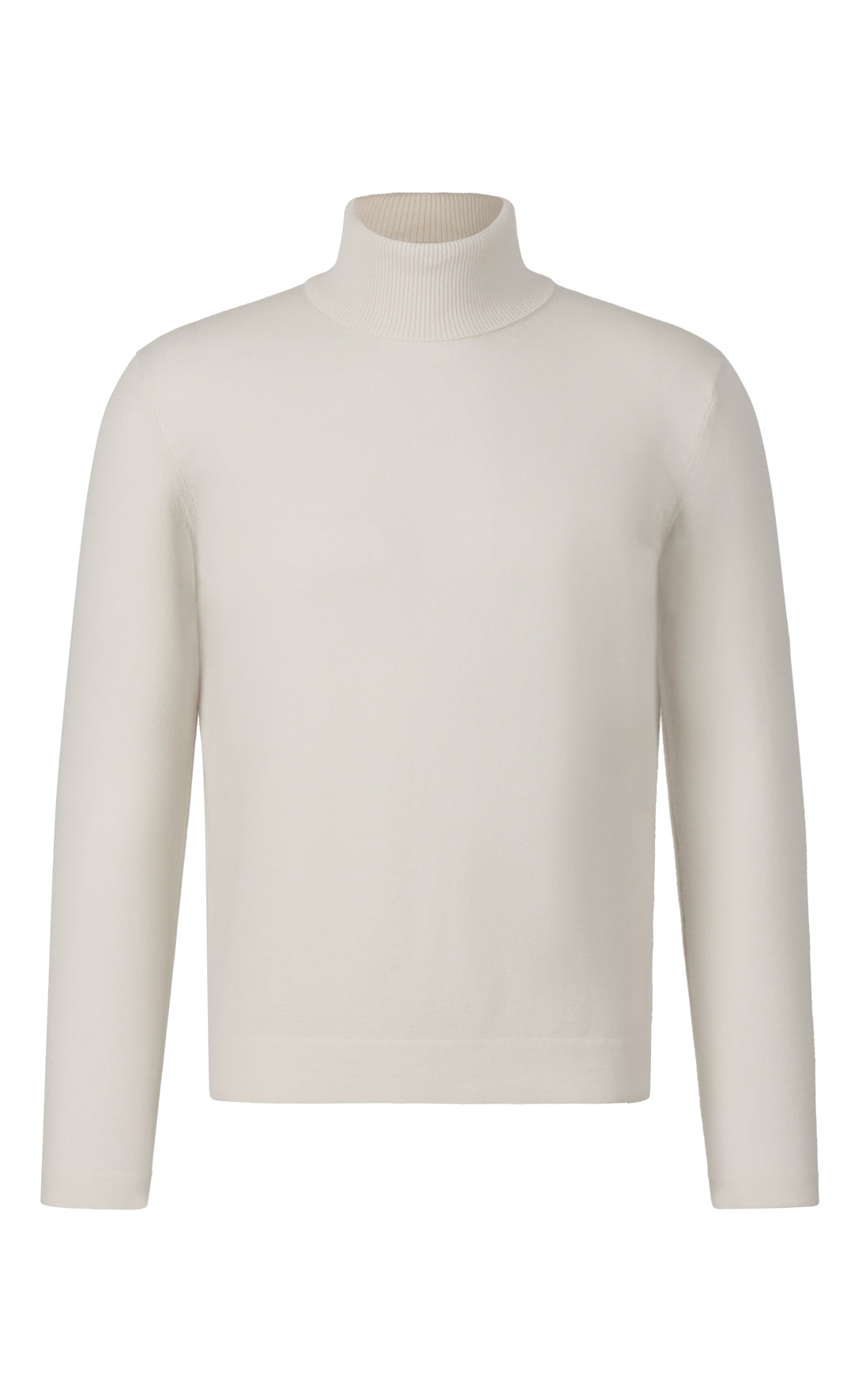 Phil Petter Natur Rollkragen-Pullover Merinostretch