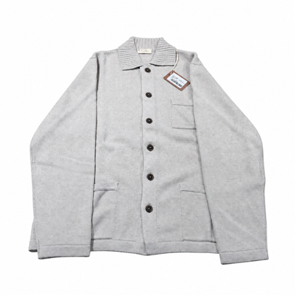 Strickjacke FLY3 Dunkelblau / Beige