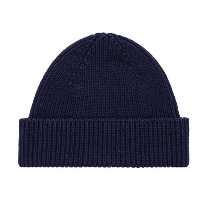 Beanie Kaschmir Navy