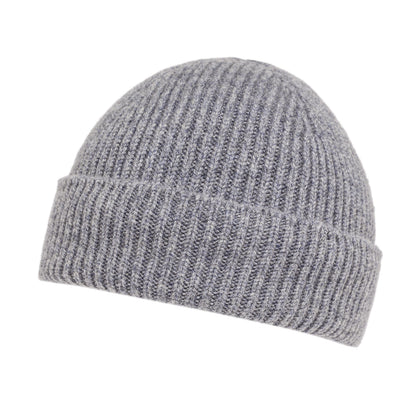Beanie Kaschmir Grau