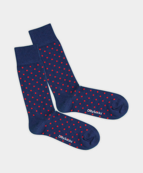 DillySocks Tiny Blood Dots