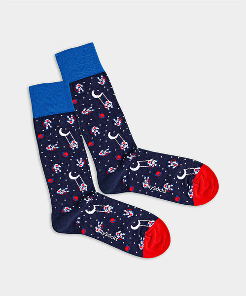 DillySocks Man On The Moon